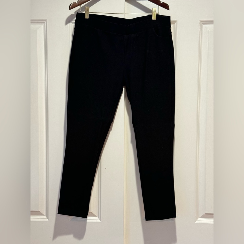 Black fitted pants XXL